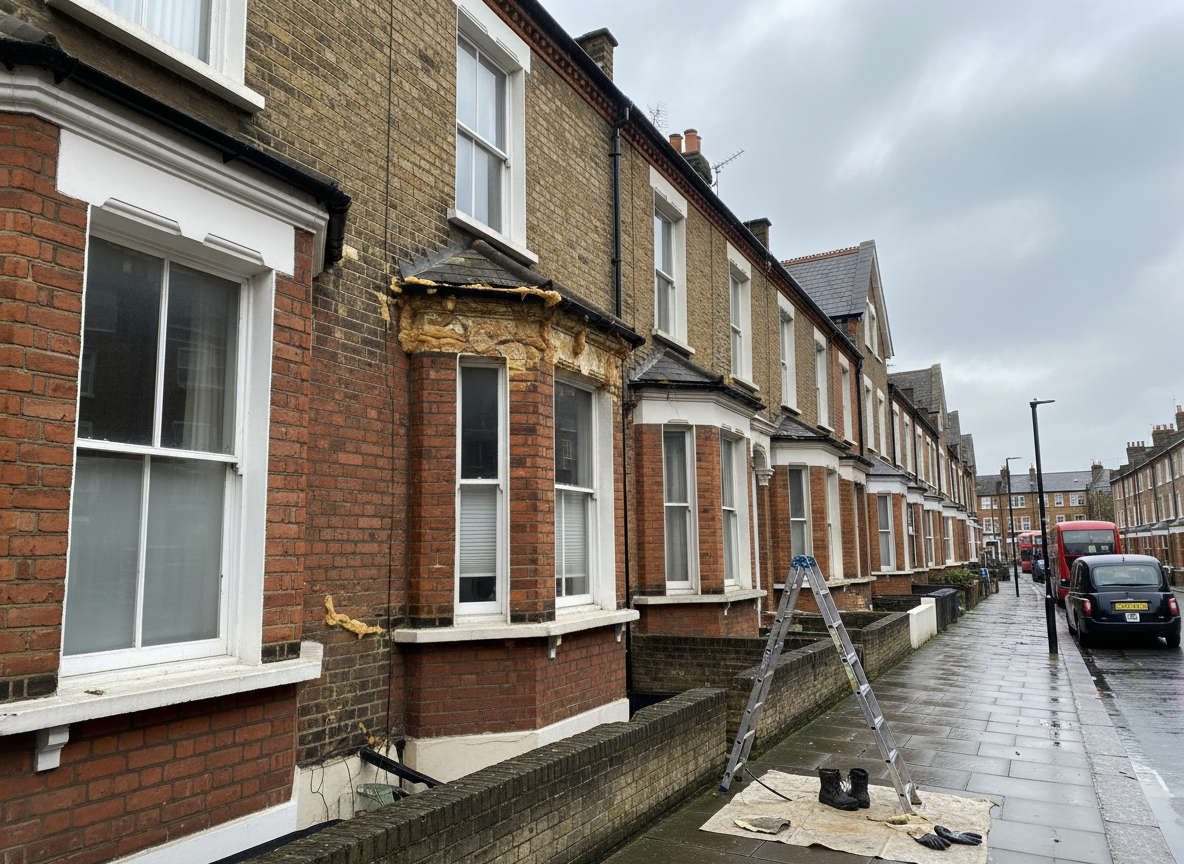 How to Spot Problems with Spray Foam Insulation in London Terraced Houses