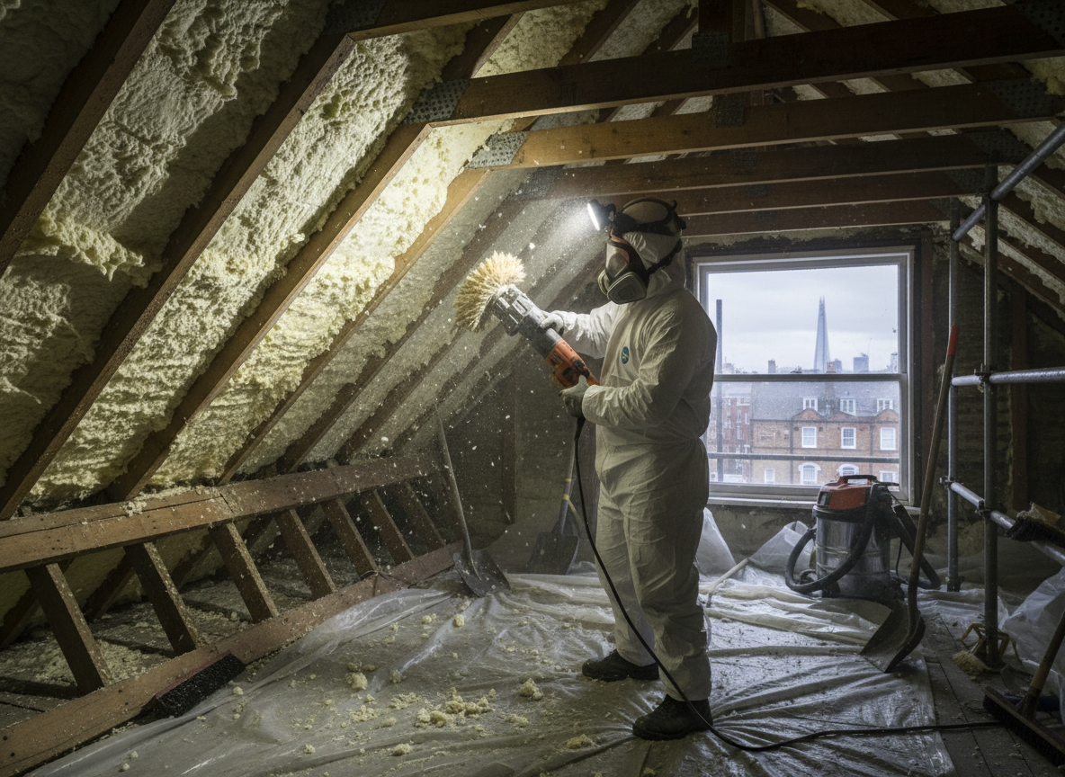 Spray Foam Removal in Lambeth