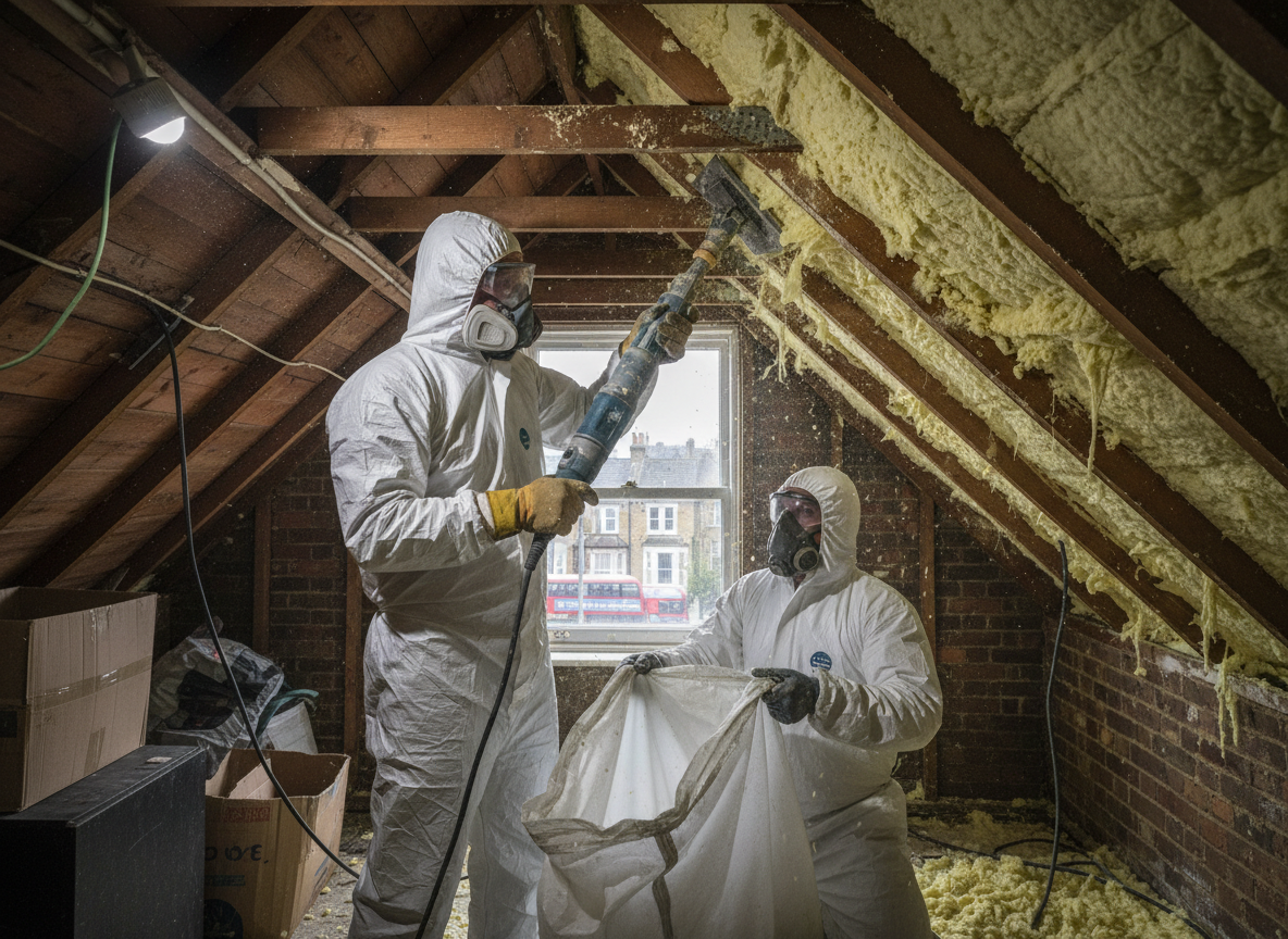 Same Day Spray Foam Removal in London, Greater London